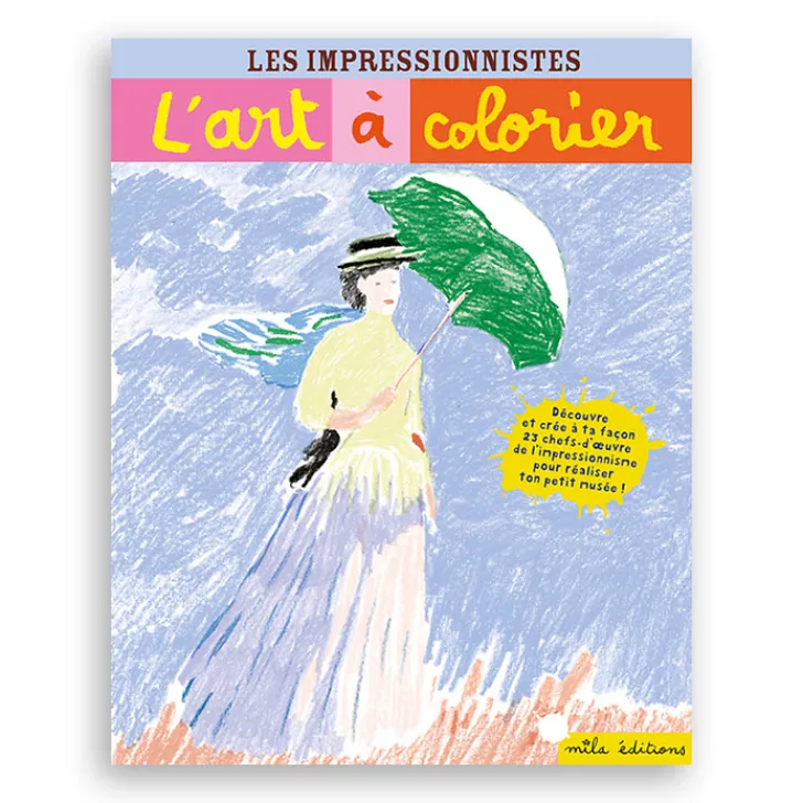 New Boutiques de musées L'art à colorier - Les impressionnistes