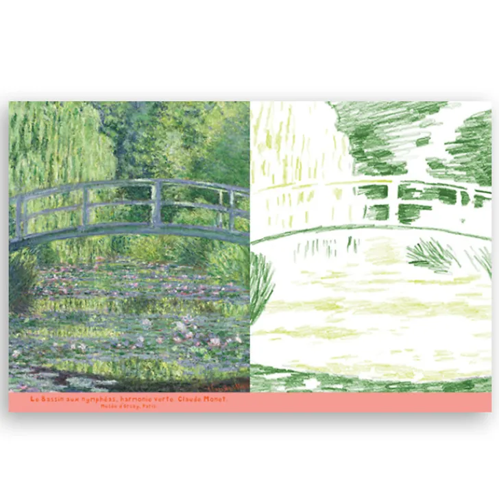 New Boutiques de musées L'art à colorier - Les impressionnistes