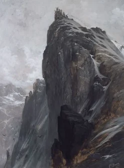 Boutiques de musées Affiches D'Art Encadrées|Affiches D'Art-L'Ascension du Mont Cervin (affiches d'art encadrées)