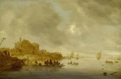 Boutiques de musées Affiches D'Art Encadrées-Le Bac (affiches d'art encadrées)