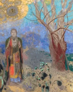 Boutiques de musées Affiches D'Art Encadrées|Toiles Encadrées-Le Bouddha (détail) (affiches d'art encadrées)