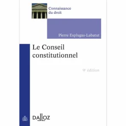 Boutiques de musées Constitution, Institutions Et Droit-Le Conseil constitutionnel - 9e édition
