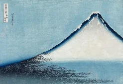 Boutiques de musées Affiches D'Art|Affiches D'Art Encadrées-Le Fuji bleu (affiches d'art)