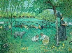 Boutiques de musées Toiles Sur Châssis|Affiches D'Art Encadrées-Le Grand Jardin (toiles sur châssis)