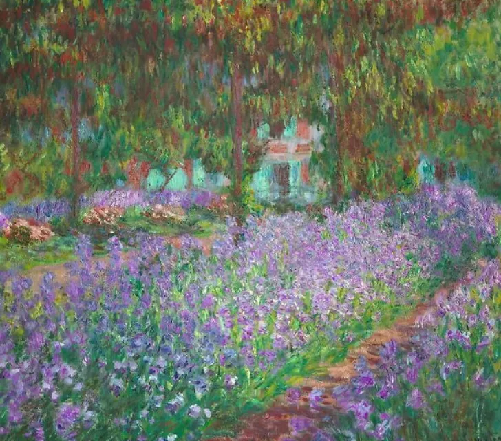 Hot Boutiques de musées Le jardin de l'artiste à Giverny (toiles sans cadre)