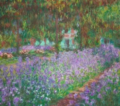 Boutiques de musées Affiches D'Art|Affiches D'Art Encadrées-Le jardin de l'artiste à Giverny (affiches d'art)