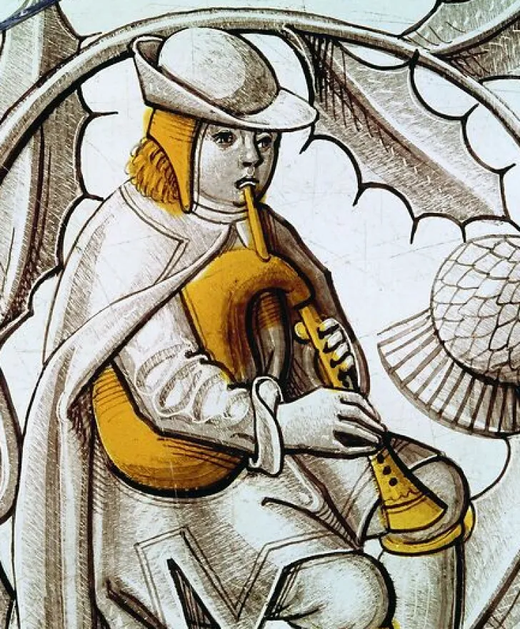 Hot Boutiques de musées Le joueur de cornemuse (ou chevrette) (panneaux aluminium)