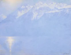 Boutiques de musées Toiles Encadrées|Toiles Sur Châssis-Le Lac Léman (détail) (toiles encadrées)