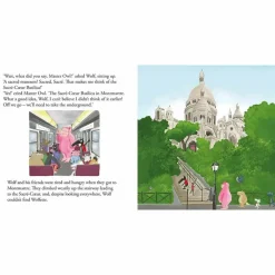 New Boutiques de musées Le loup qui explorait Paris - Édition anglaise