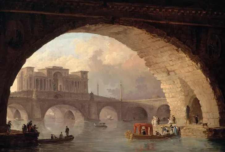 Boutiques de musées Panneaux Aluminium|Toiles Sans Cadre-Le pont triomphal (panneaux aluminium)