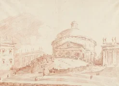 Hot Boutiques de musées Le port de Ripetta (affiches d'art)