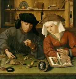 Boutiques de musées Le Prêteur et sa femme (panneaux aluminium)