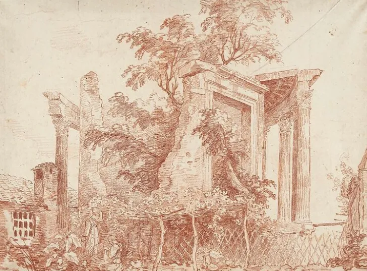 Boutiques de musées Toiles Encadrées|Toiles Sur Châssis-Le temple de la sibylle (toiles encadrées)