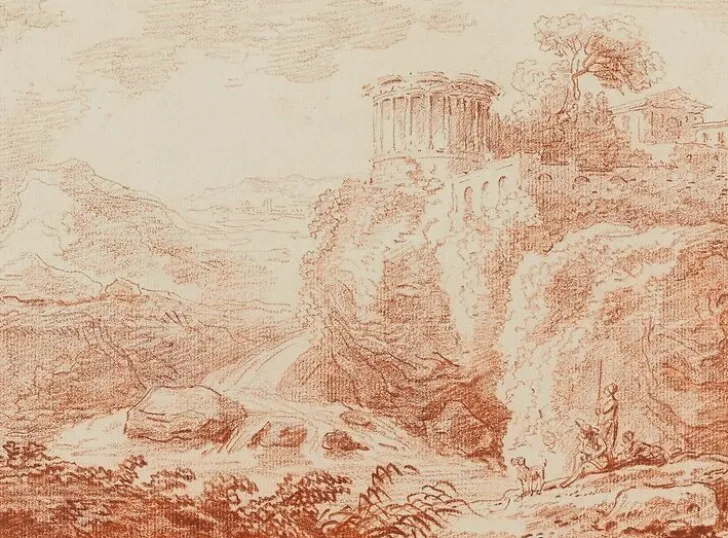 Boutiques de musées Toiles Encadrées|Toiles Sur Châssis-Le temple de la Sibylle (toiles encadrées)