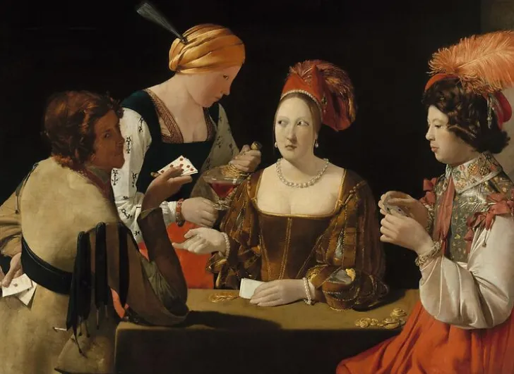 Hot Boutiques de musées Le Tricheur à l'as de carreau (panneaux aluminium)