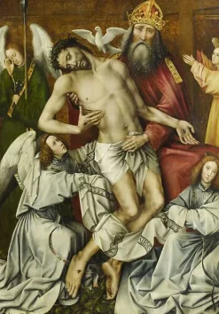 Boutiques de musées Panneaux Aluminium|Panneaux Acryliques-Le Trône de Grâce ou la Sainte Trinité avec Dieu le fils soutenu par Dieu le Père (panneaux aluminium)