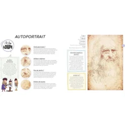 Boutiques de musées Livres Jeunesse-Les 10 chefs-d'œuvre de Léonard de Vinci racontés aux enfants