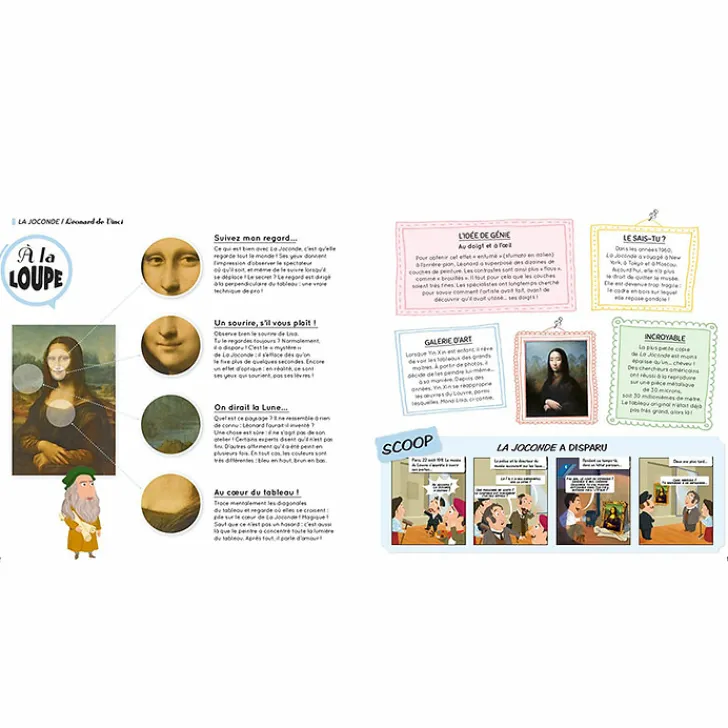 Best Boutiques de musées Les 10 chefs-d'œuvre du Louvre racontés aux enfants