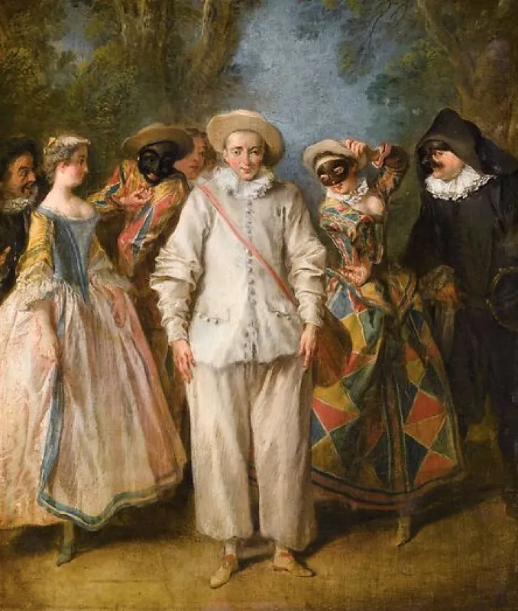 Hot Boutiques de musées Les Acteurs de la Comédie-Italienne (affiches d'art)