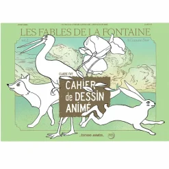 Outlet Boutiques de musées Les fables de La Fontaine et Gustave Doré - Cahier de dessin animé