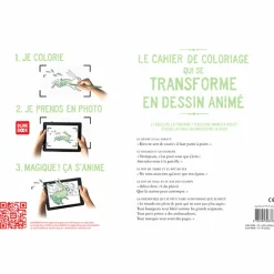 Outlet Boutiques de musées Les fables de La Fontaine et Gustave Doré - Cahier de dessin animé