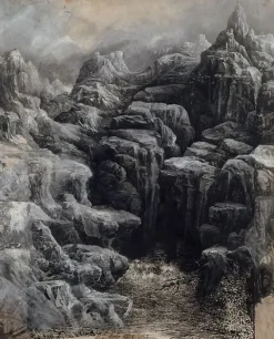 New Boutiques de musées Les grands rochers (toiles sans cadre)