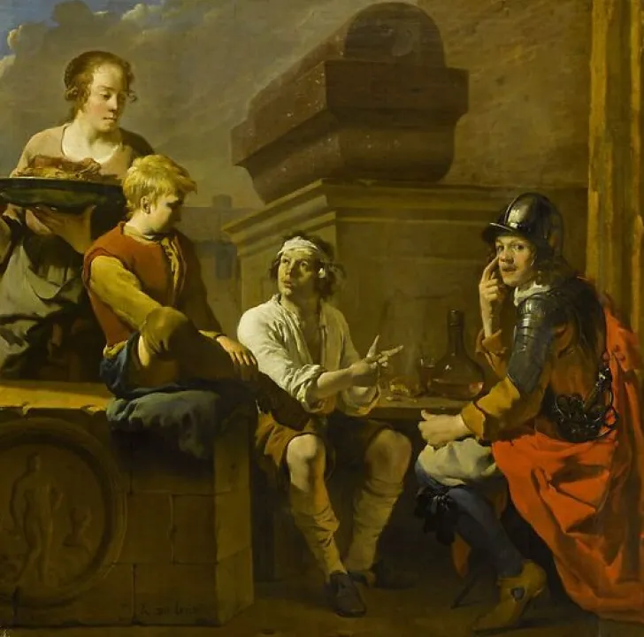 Sale Boutiques de musées Les joueurs de morra (panneaux aluminium)