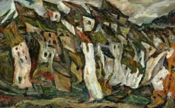 Outlet Boutiques de musées Les maisons (toiles sur châssis)