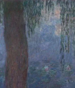 Best Boutiques de musées Les Nymphéas : Le Matin aux Saules (toiles encadrées)