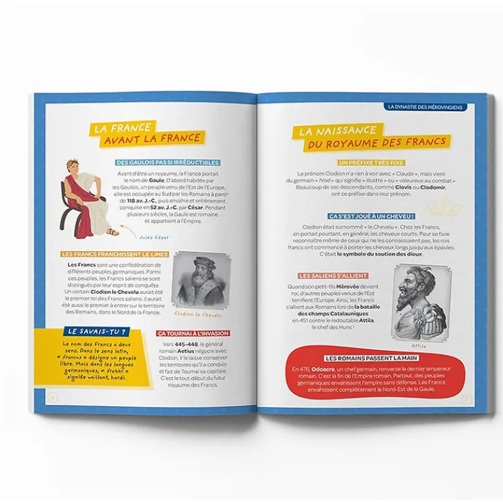 New Boutiques de musées Les Petits Fortiches - Rois et reines de France