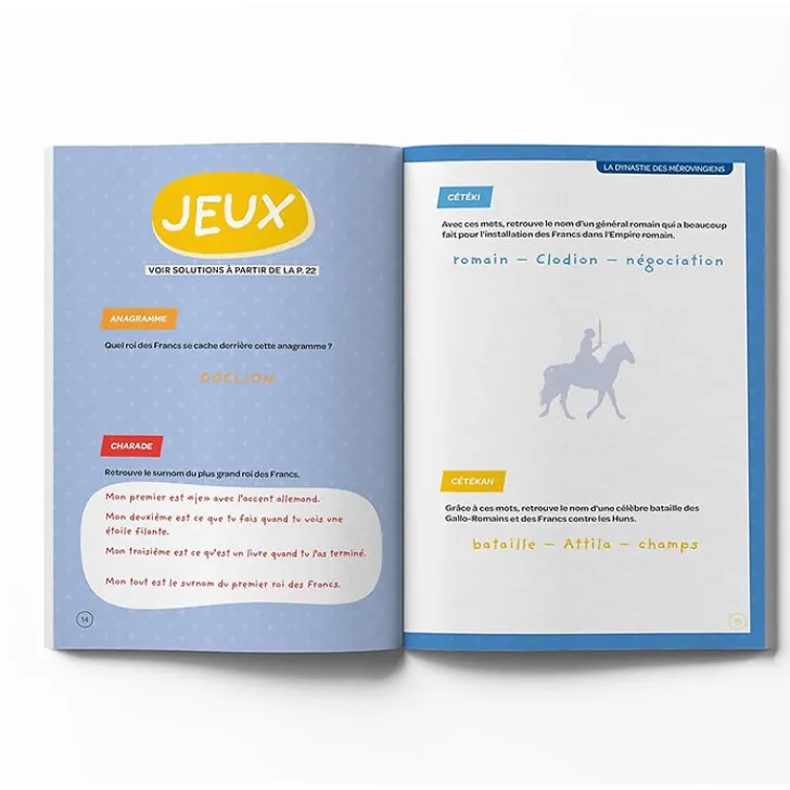 New Boutiques de musées Les Petits Fortiches - Rois et reines de France