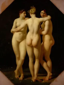 Boutiques de musées Toiles Encadrées|Affiches D'Art-Les Trois Grâces (toiles encadrées)