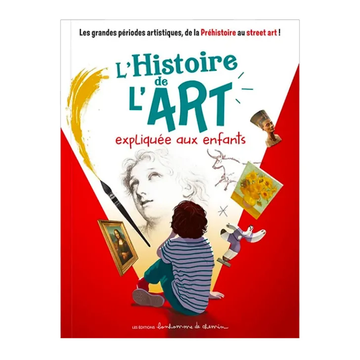 New Boutiques de musées L'histoire de l'art expliquée aux enfants : les grandes périodes artistiques, de la préhistoire au street art !
