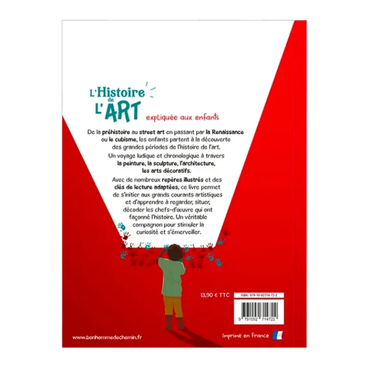 New Boutiques de musées L'histoire de l'art expliquée aux enfants : les grandes périodes artistiques, de la préhistoire au street art !