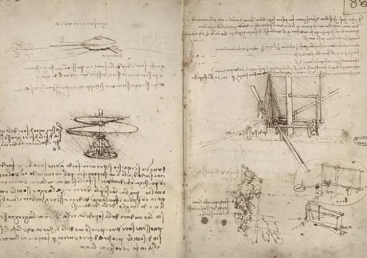 Best Boutiques de musées L'hélicoptère. Étude de machine volante (panneaux aluminium)