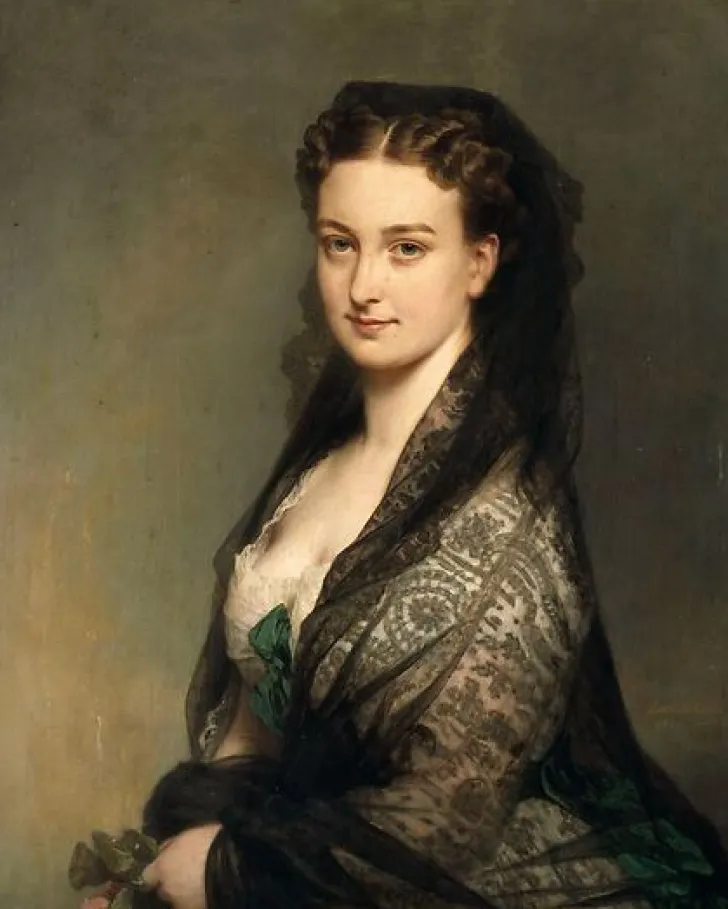 Best Boutiques de musées L'inconnue à la mantille (panneaux aluminium)