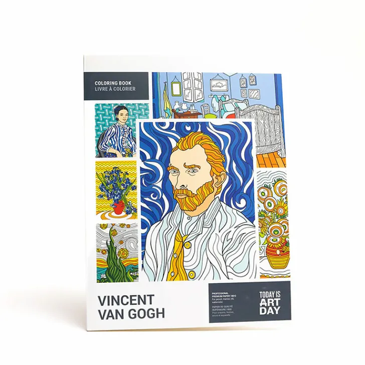 Boutiques de musées Loisirs Créatifs-Livre à colorier Vincent van Gogh