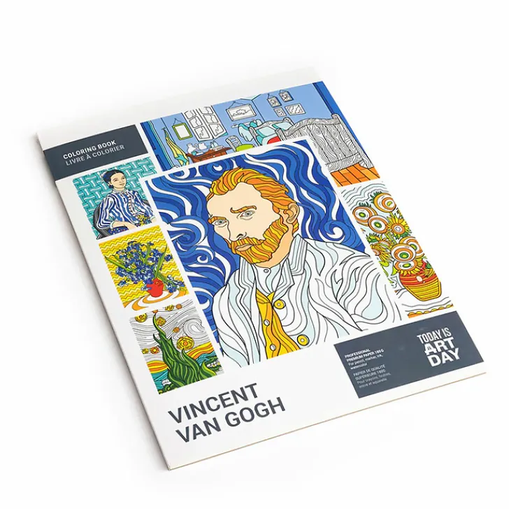 Boutiques de musées Loisirs Créatifs-Livre à colorier Vincent van Gogh