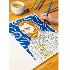 Boutiques de musées Loisirs Créatifs-Livre à colorier Vincent van Gogh