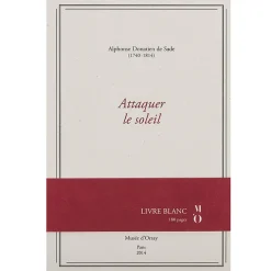 Sale Boutiques de musées Livre blanc - Alphonse Donatien de Sade