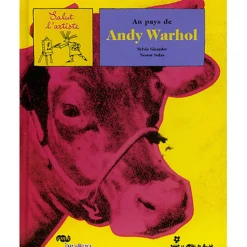 Boutiques de musées Livres Jeunesse-Livre-jeu Au pays de Andy Warhol - Salut l'artiste
