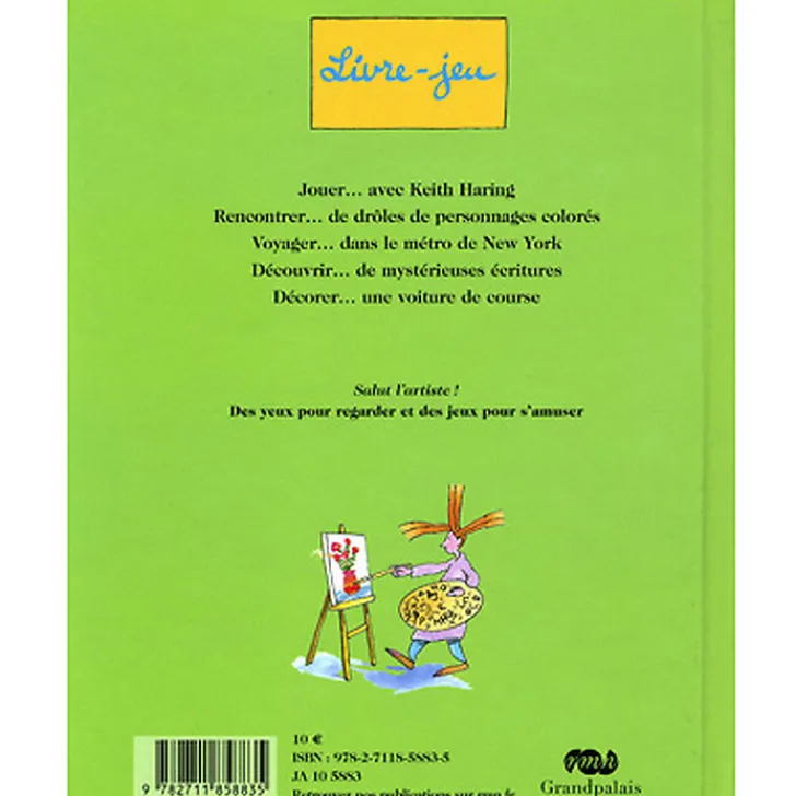 Discount Boutiques de musées Livre-jeu Les hiéroglyphes de Keith Haring - Salut l'artiste