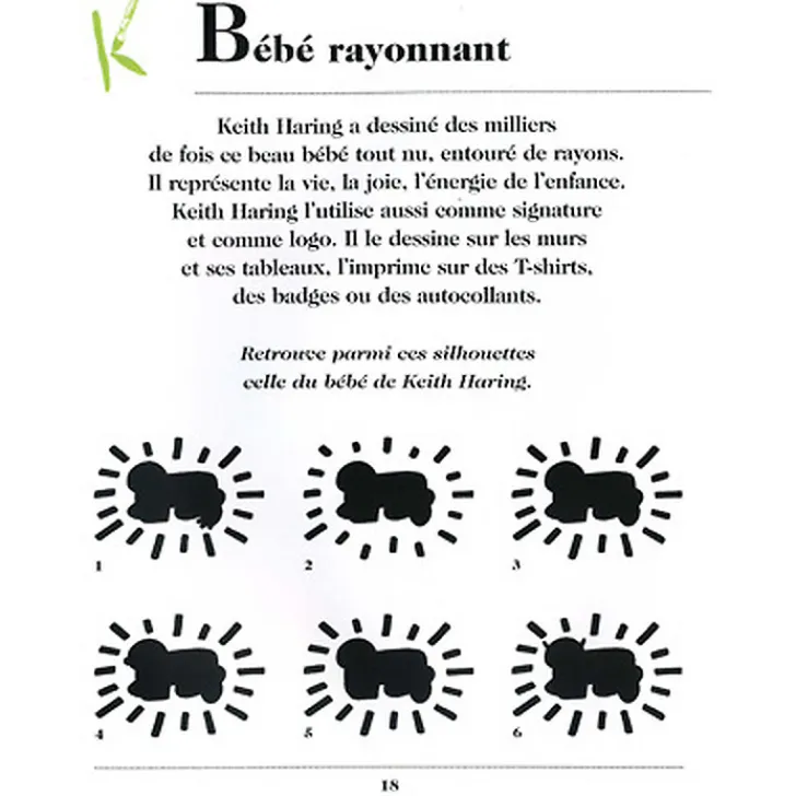 Discount Boutiques de musées Livre-jeu Les hiéroglyphes de Keith Haring - Salut l'artiste