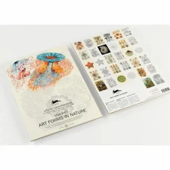 Boutiques de musées Livret de coloriage pour enfants et adultes Art de la nature Haeckel - The Pepin Press
