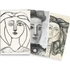 Boutiques de musées Cahiers Et Carnets-Lot 3 carnets Picasso Dessins