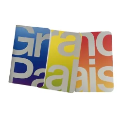 Outlet Boutiques de musées Lot de 3 carnets Logo Grand Palais