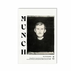 New Boutiques de musées Lot de 10 cartes postales Edvard Munch. Un poème de vie, d'amour et de mort - 14 x 22 cm