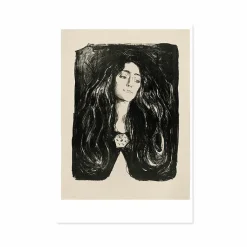 New Boutiques de musées Lot de 10 cartes postales Edvard Munch. Un poème de vie, d'amour et de mort - 14 x 22 cm