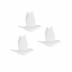 Sale Boutiques de musées Lot de 3 Patères en plastique Oiseaux - Balvi