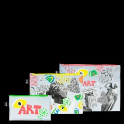 Boutiques de musées Trousses, Pochettes-Lot de 3 pochettes réfléchissantes Art - Loqi